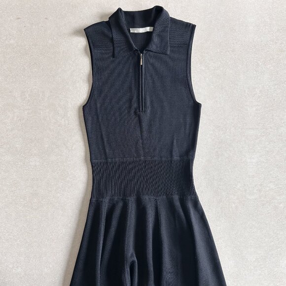 Jason Wu Thuya Knit Polo Dress With Flounce Hem ALT ASO Spencer Hastings - Picture 2 of 8